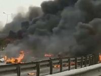 İstanbul'da helikopter düştü! Çok sayıda ölü var!