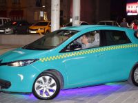 Elektrikli taksiler Taksim'de görücüye çıktı
