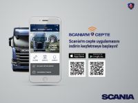 “SCANIA’m CEPTE” ile tüm hizmetler tek platformda