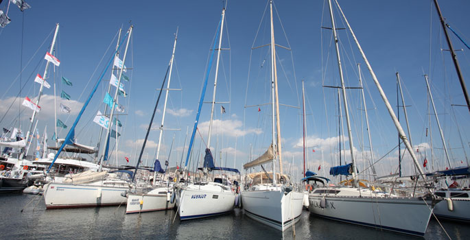 250 milyon euroluk 250 tekne Boat Show'a geliyor
