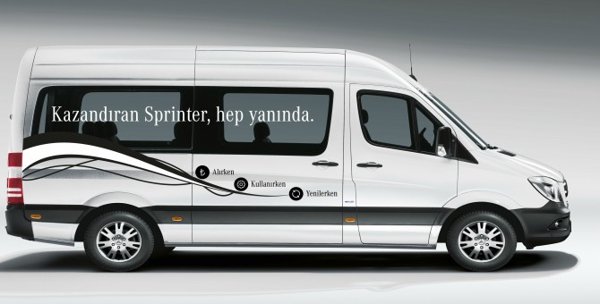 Sprinter, Türkiye’nin 38 şehrini dolaştı