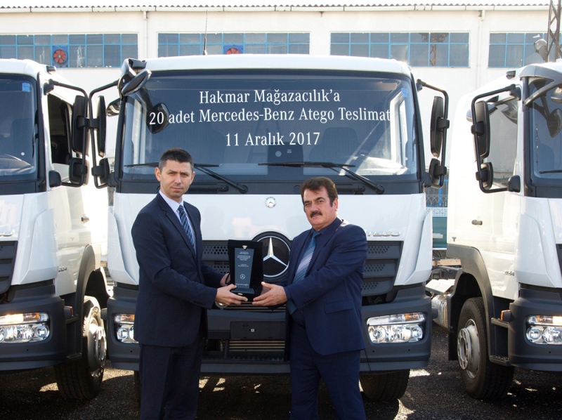 Hakmar, Mercedes'ten 20 Atego satın aldı