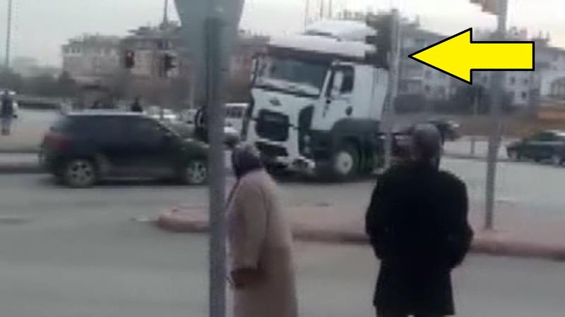 "Niye selektör yapıyorsun" dedi TIR ile ezdi