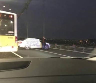 Köprüdeki olayın nedeni belli oldu