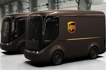 UPS’in Londra ve Fransa’ya özel kargo araçları