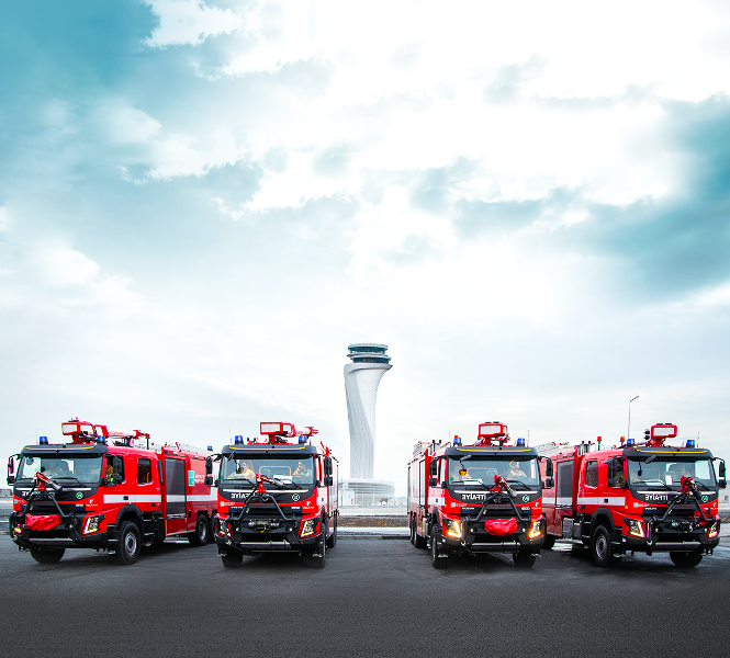 İstanbul Havalimanı'nın tercihi Volvo Trucks