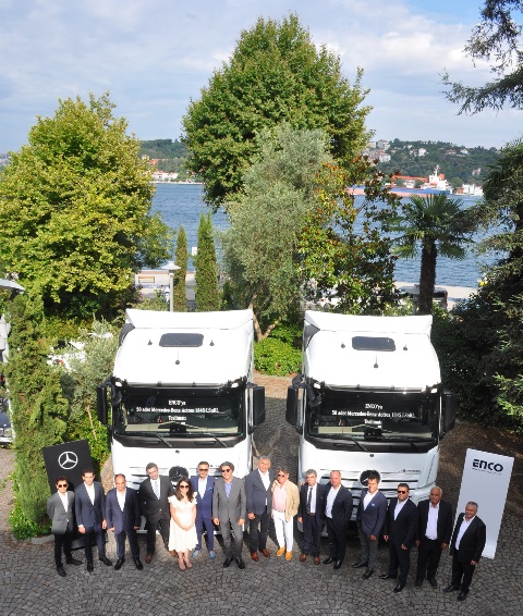 Mercedes'ten Enco'ya 50 adetlik Actros teslimatı