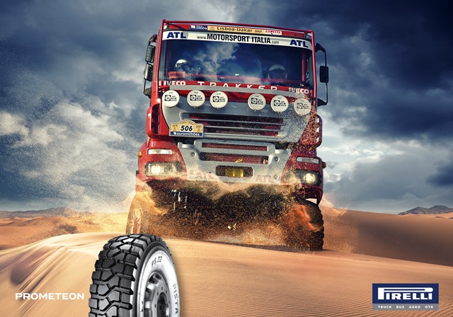 Prometeon'dan ağır vasıta off-road araçlara özel lastik serisi
