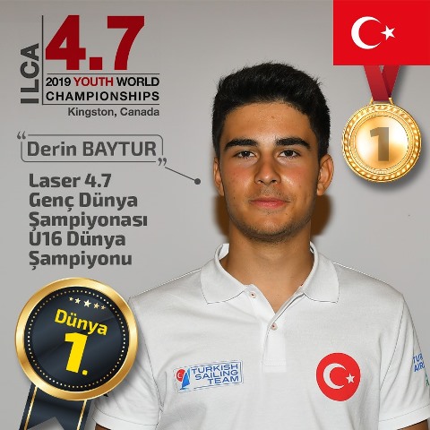 Derin Baytur Dünya Şampiyonu…
