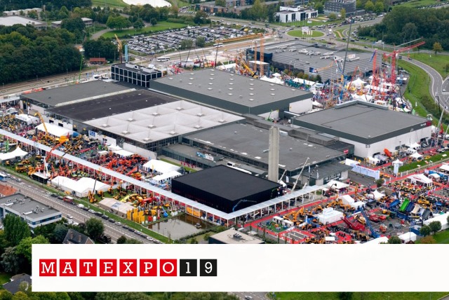 DAF, inşaat ekipmanları ile Matexpo sergisinde