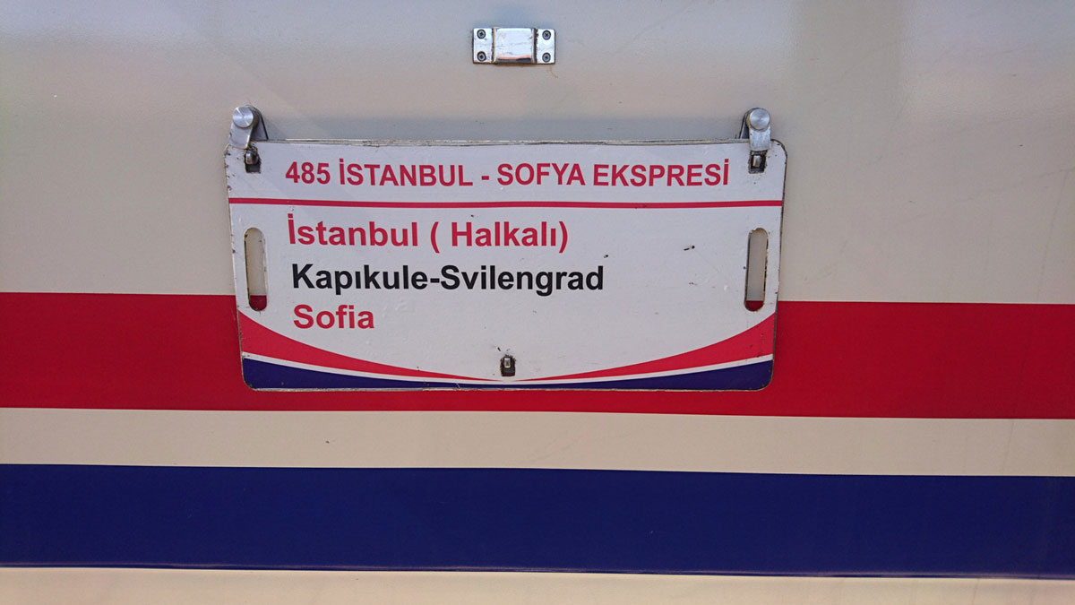 İstanbul-Sofya Ekspresi ilk seferine çıktı