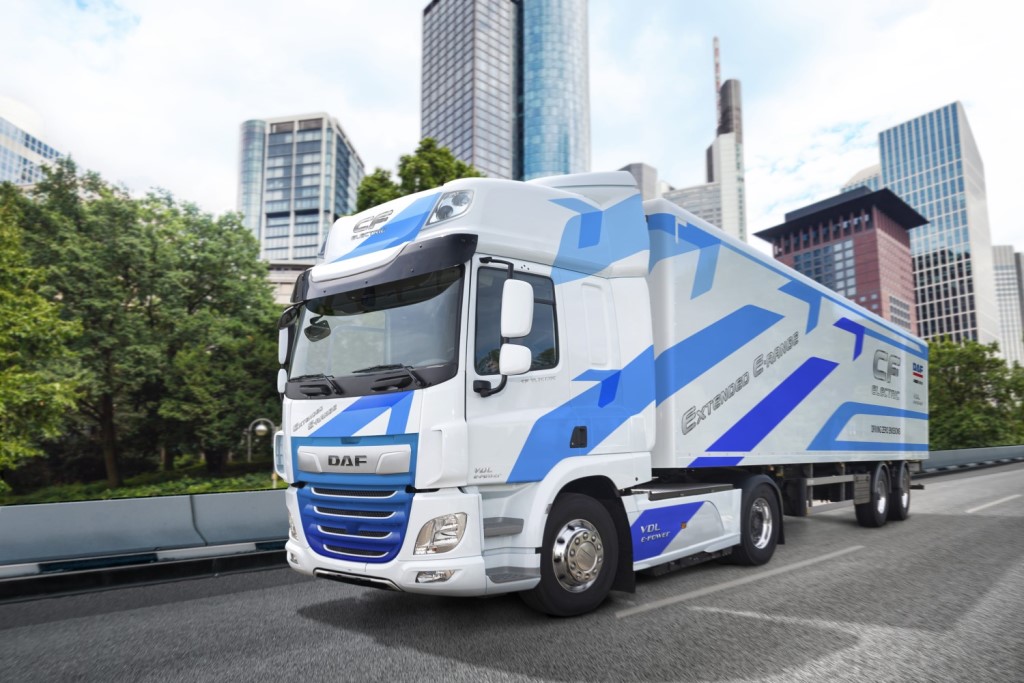 DAF'ın CF Electric'inin menzili 200 km'ye çıktı