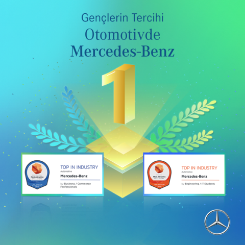 Otomotivin “En Çekici İşveren”i Mercedes