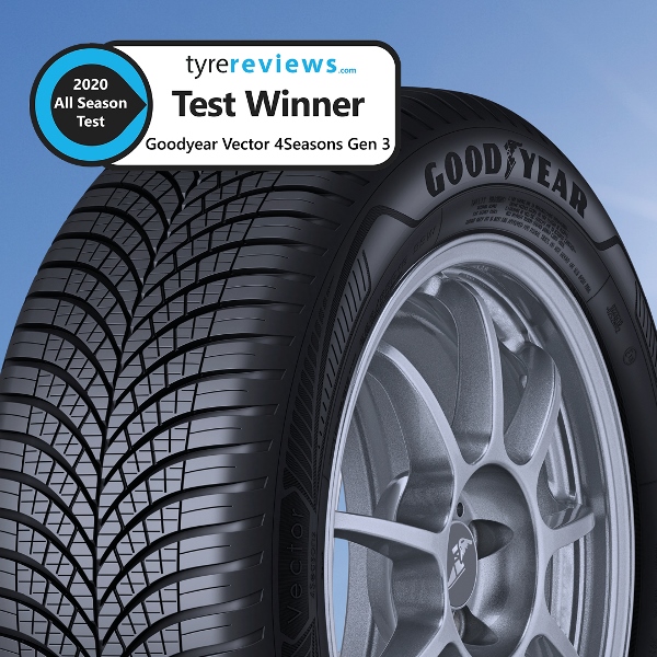 Tyre Reviews dört mevsim lastik testinin birincisi Goodyear