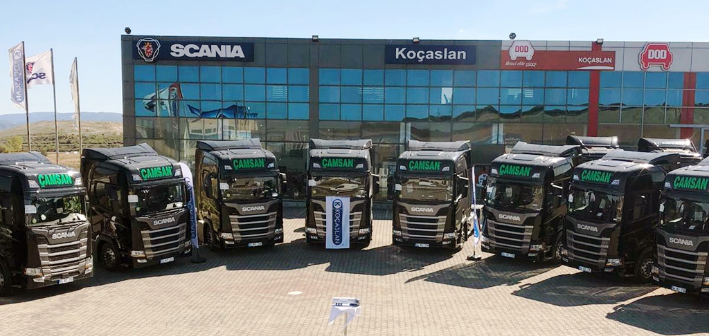 Çamsan Nakliyat, yoluna Scania ile devam ediyor