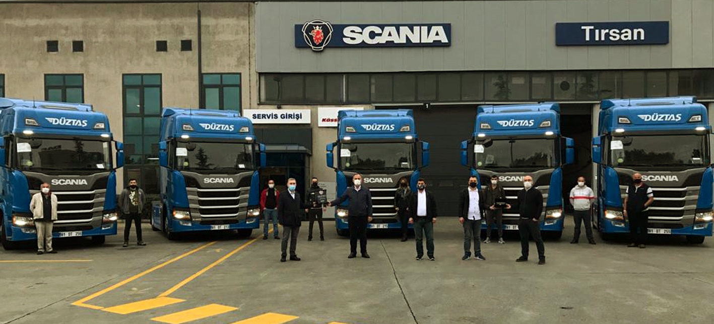 Düztaş Lojistik,özel üretim  Scania'larını aldı