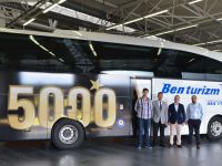 Cevher Otomotiv Ben Turizm filosuna 21 Travego S daha