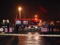 Harem Limanı'nda patlama ve TIR'da yangın