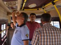 Toplu taşımaya hijyen ve klima denetimi yapıldı