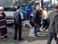 İstanbul Otogarında inanılmaz kaza!