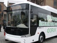 Otokar'ın ilk elektrikli otobüsü Rusya'dan geldi