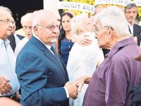 Lucien Arkas ağabeyini son yolculuğuna uğurladı