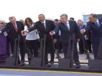 Bakü-Tiflis-Kars demiryolu hattı açıldı