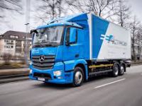 Mercedes-Benz'in elektrikli kamyonları teste başladı