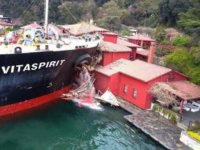 Yalıya çarpan gemiye haciz kararı