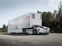 Volvo'nun sürücü kabini olmayan otonom TIR'ı