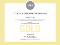 Otokoç Otomotiv, Türkiye’deki ilk “Leed Gold Yeşil Kampüs” unvanını kazandı