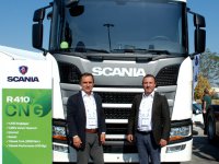 Scania, Lojistik Zirvesi'nde CNG'li modelini tanıttı