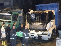 Sabahladığı kamyonda yanarak can verdi!