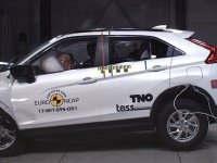 Mitsubishi Eclipse Cross'a çarpışma güvenliğinden 5 yıldız