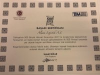 Alışan Lojistik'in ilk 500'deki yükselişi sürüyor