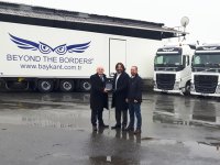 Volvo Trucks'ın 4 Midilli çekicisi bAYkant Nakliyat filosuna katıldı