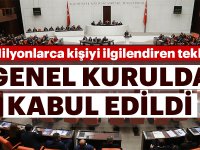 71 maddelik torbada kabul edilenler herkesi ilgilendiriyor