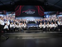 Türk yapımı yeni Corolla üretim bandından indi
