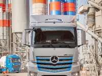 Elektrikli e-Actros test için Alman ve İsviçre yollarında