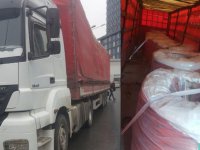Polis, TIR'ın kapakları açılınca voliyi gördü