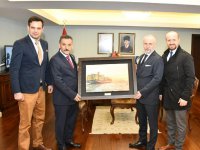 MSC ve Medlog'tan Samsun Vali ve belediye başkanına ziyaret
