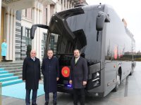 BMC'den Cumhurbaşkanı'na özel zırhlı otobüs