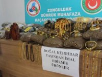 TIR dorsesinde 43 bin 170 kilo kehribar taşı