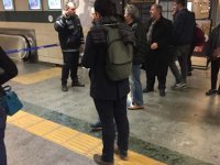 Metro seferleri durdu, istasyonlar boşaltıldı
