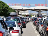 Yabancı plakalı araçlardan ücret tahsilatı başladı