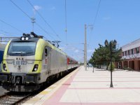 Filibe'den Edirne'ye ilk tren geldi