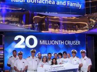MSC Cruises, 20 milyonuncu misafiri için kutlama yaptı
