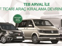 TEB Arval’da hafif ticari araç kiralama dönemi