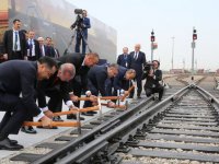 BTK demir yolu güzergahında taşımacılık zirvesi