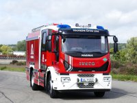 IVECO Magirus'tan gazla çalışan itfaiye aracı